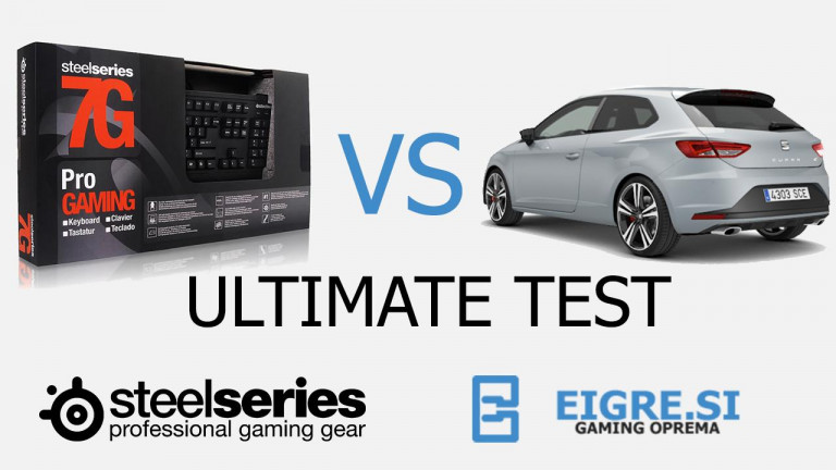 Tipkovnica SteelSeries 7G vs avto?