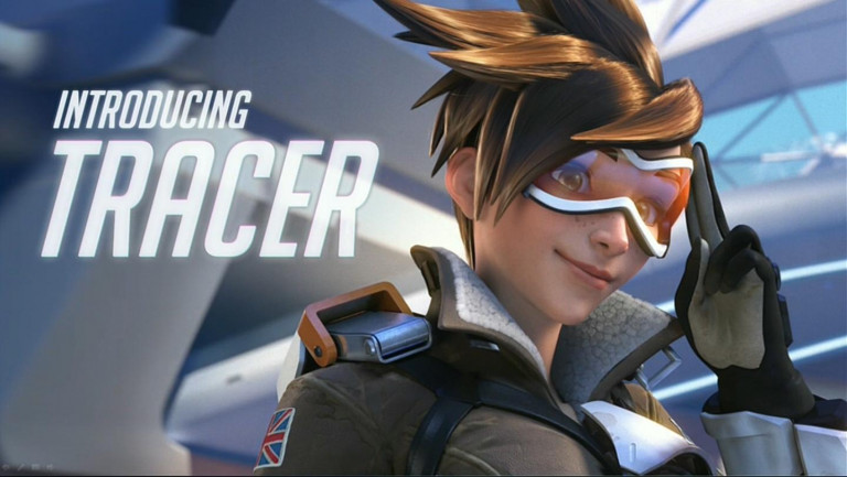 Kratek predogled Tracer-ja v igri Overwatch