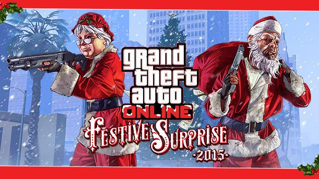 GTA 5 praznični event – božični okraski, maske, oblačila, kepanje in več