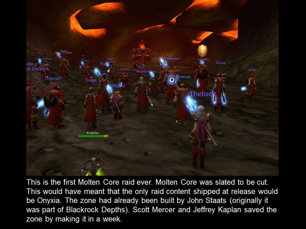 Prvi Molten Core raid.