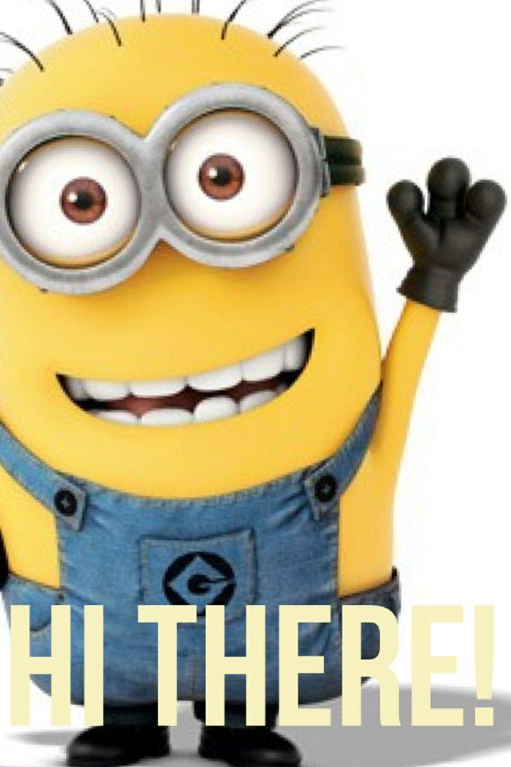 Minion Saying Hello