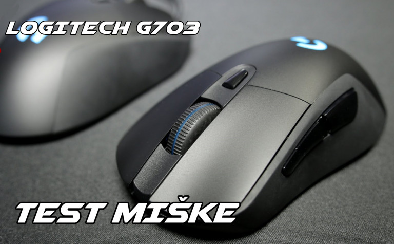 Test miške: Logitech G703