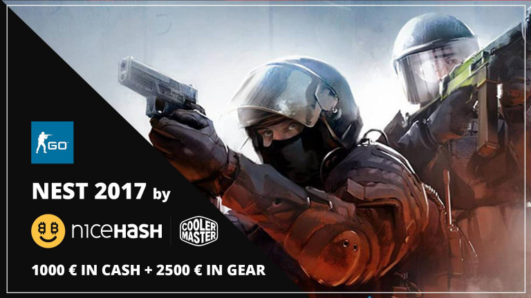 CS:GO NEST 2017 by NiceHash.com | CoolerMaster nagradni sklad