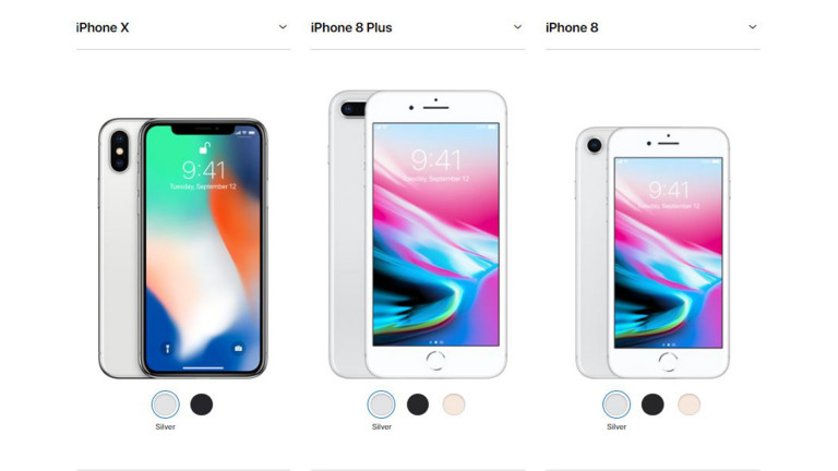 Apple predstavil iPhone X, iPhone 8 in Watch 3