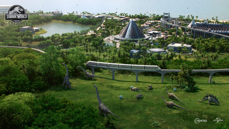 V igri Jurassic World Evolution bomo gradili svoj park z dinozavri