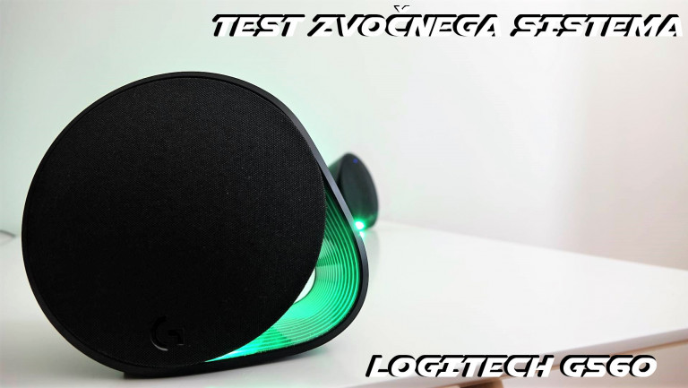 Test zvočnega sistema – Logitech G560 Gaming Speakers