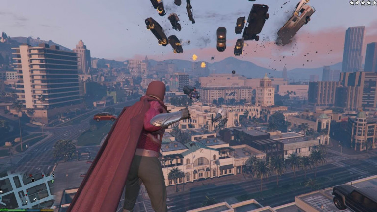 Grand Theft Auto V prejel modifikacijo, ki doda v igro Magneto superheroja