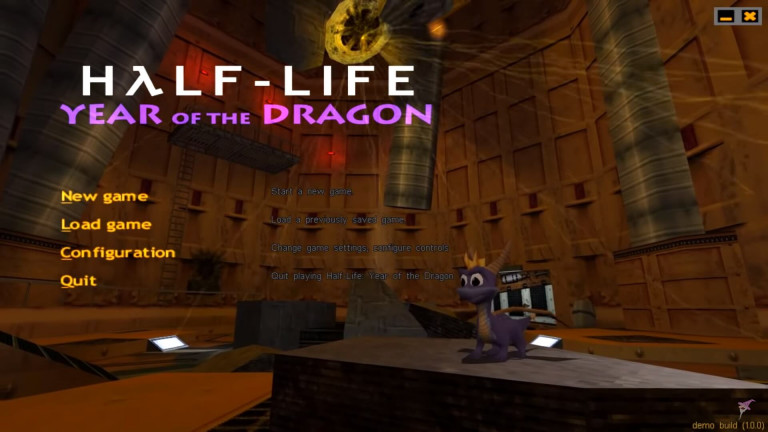 Half-Life dobil Spyro the Dragon modifikacijo