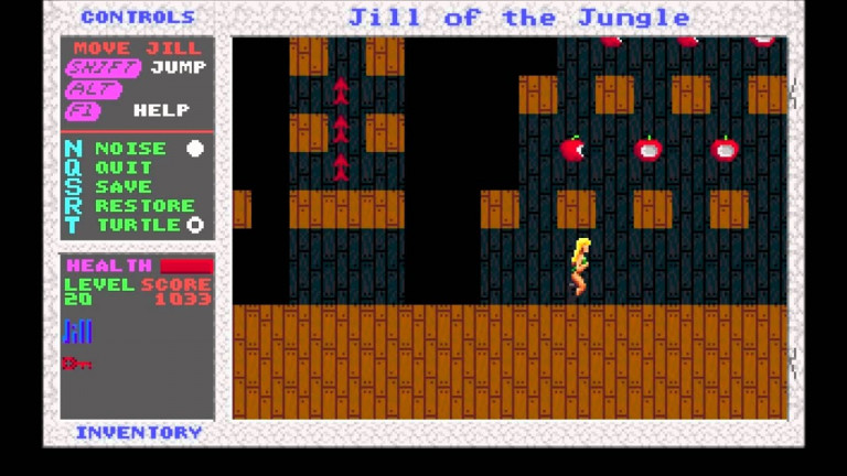 Antična igra iz leta 1992, Jill of the Jungle, trenutno brezplačna