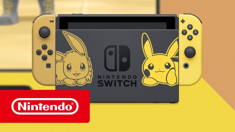 Prihaja Pikachu & Eevee tematsko obarvan Nintendo Switch!