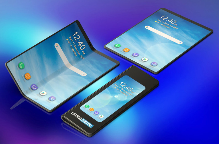 Samsungov telefon z zložljivimi zasloni vas bo obral za okoli 1.800$