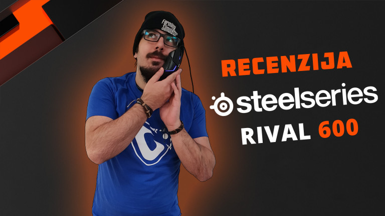 Gaming miška, ki je močno nastavljiva in prijetna na otip – recenzija SteelSeries Rival 600