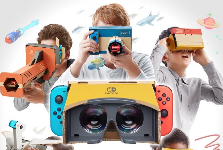 Nintendo najavil VR očala za Switch