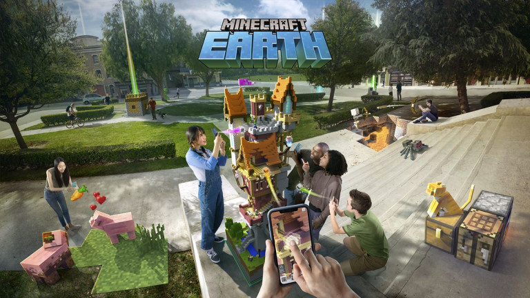 Minecraft Earth bo prinesel virtualne kocke v resnično življenje