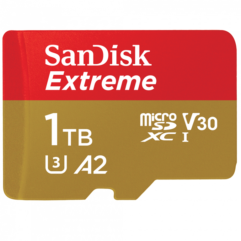 SanDisk ustvaril prvo microSD kartico velikosti 1 TB