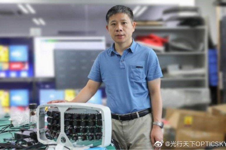 Kitajska razkrila 500 megapikselno kamero, ki lahko razbere individualni obraz iz tisočglave množice