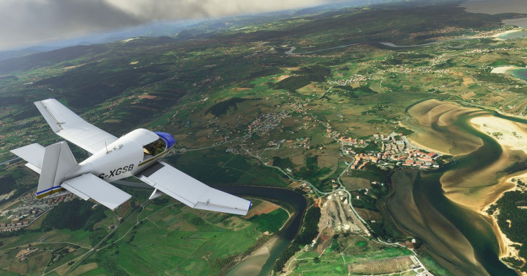 Microsoft Flight Simulator bo vseboval revolucionarno tehnologijo prikazovanja okolice