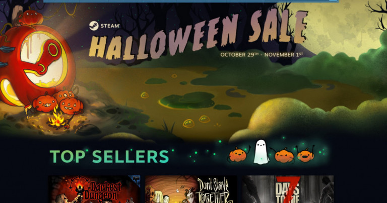 Začela se je Steamova razprodaja, osredotočena na Noč čarovnic