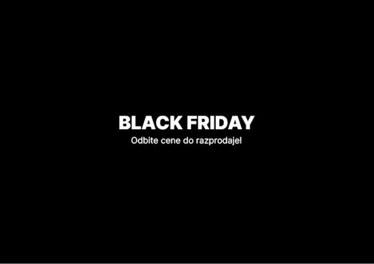 Black Friday razprodaja zatavala tudi v EIGRE.si trgovino