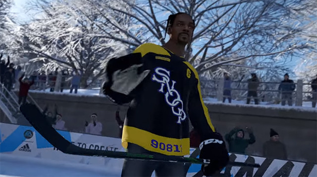 Snoop Dogg je zaradi nekega čudnega razloga sedaj v igri NHL 20