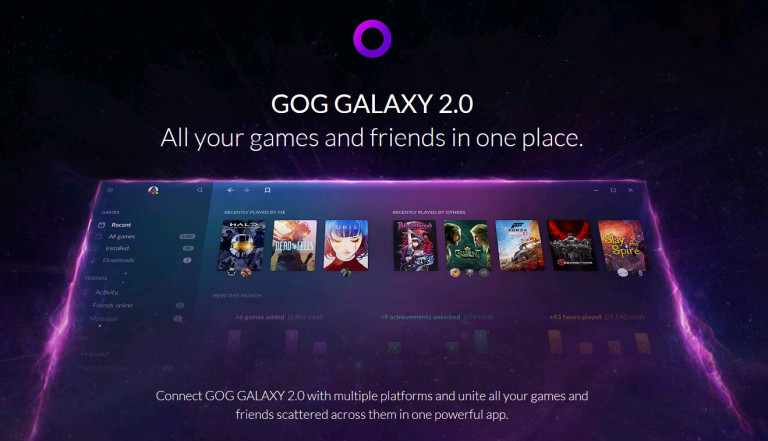 GOG Galaxy 2.0 sedaj na voljo v odprti beti