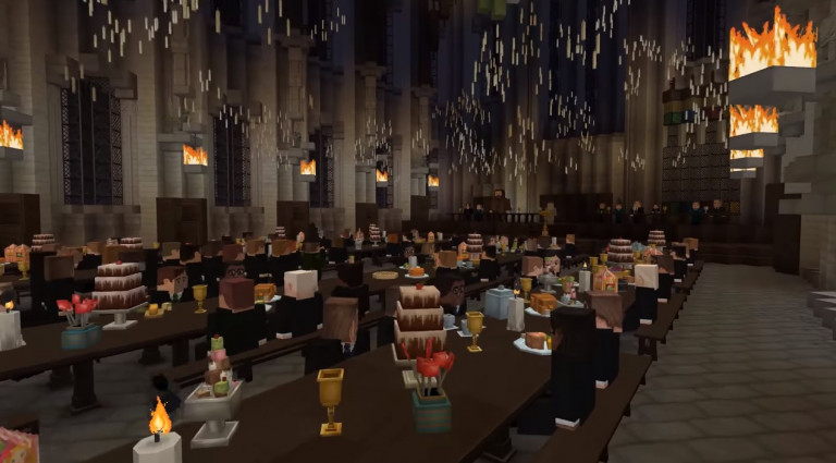 Modderji po letih dela v Minecraftu ustvarili Harry Potter RPG