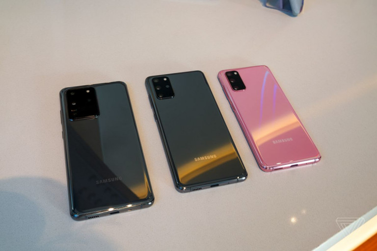 Samsung Galaxy S20 serija telefonov uradno razkrita