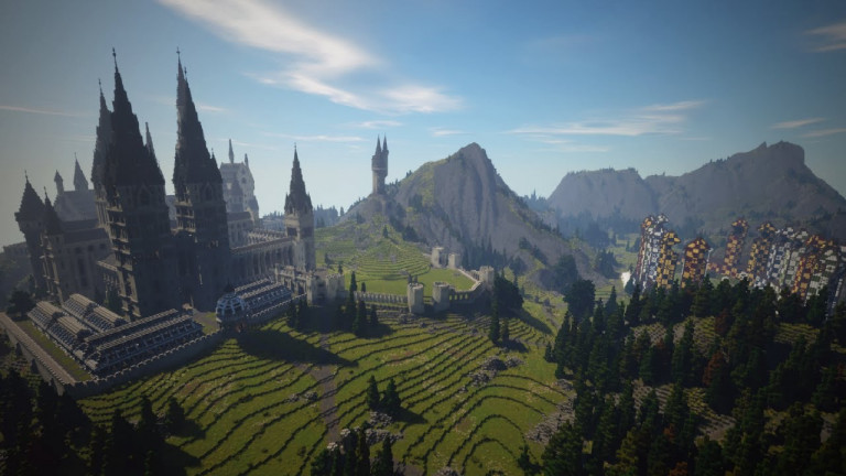 Tisti ogromni Harry Potter RPG je sedaj končno postal igralen v Minecraftu