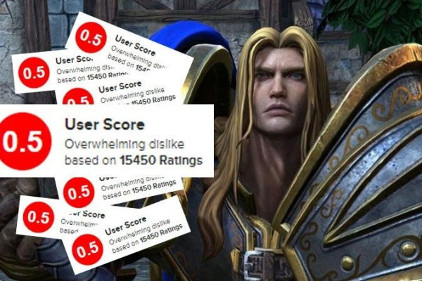 Warcraft 3 Reforged je sedaj najslabše ocenjena igra vseh časov