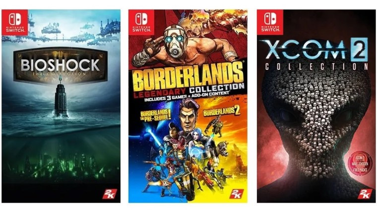 XCOM, Borderlands in Bioshock igre se bodo preselile na Nintendo Switch konzolo