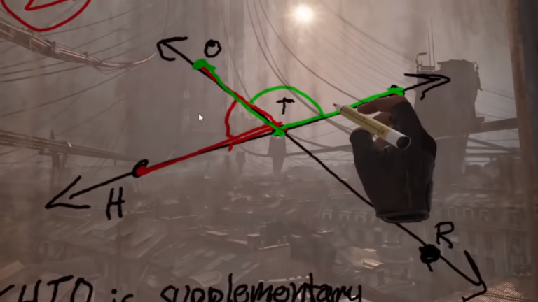 Učitelj matematike svoje predavanje izvedel kar v igri Half-Life: Alyx