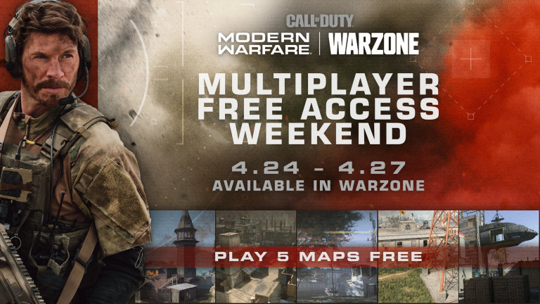 Call of Duty Modern Warfare ta vikend brezplačen