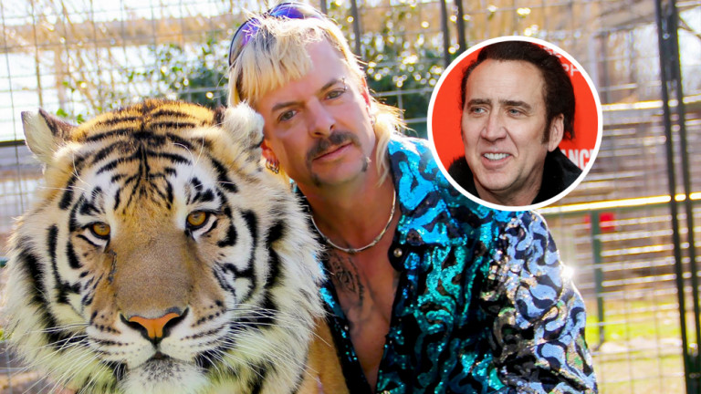 Nicolas Cage bo odigral glavno vlogo v novi Tiger King seriji