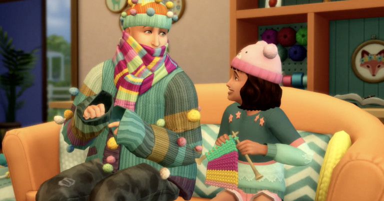 The Sims 4 bo dobil nov dodatek Nifty Knitting