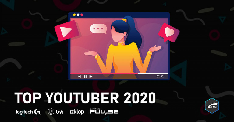 HOPsi TOP Youtuber 2020 glasovanje