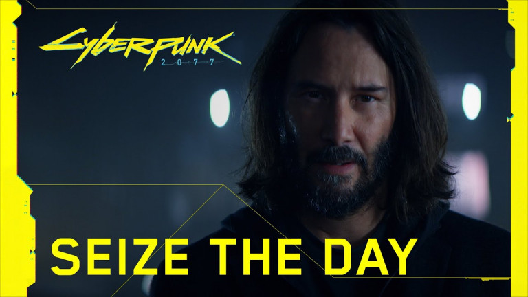 Cyberpunk 2077 dobil novo reklamo, v kateri par besed pove Keanu Reeves