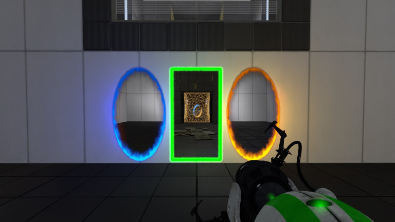 Portal Reloaded je nova modifikacijo, ki v igro vpelje izstreljevanje tretjega portala