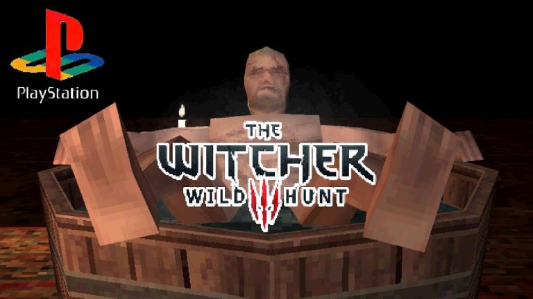 Nekdo je predelal uvodno sceno igre The Witcher 3 v PlayStation 1 grafiki