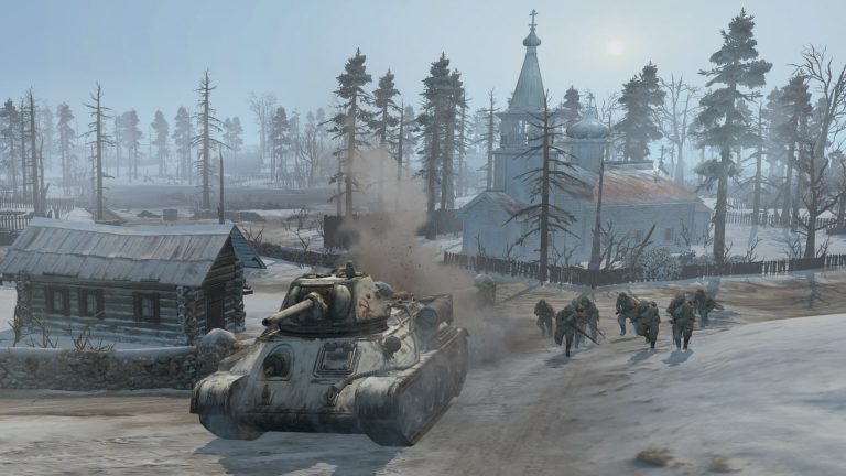 Strategija Company of Heroes 2 in dodatek Ardennes Assault sta samo še danes brezplačna na Steamu