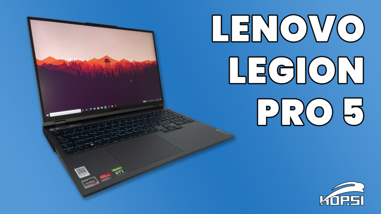 Lenovo Legion Pro 5 – odličen prenosnik, ki omogoča tudi poganjanje najnovejših iger