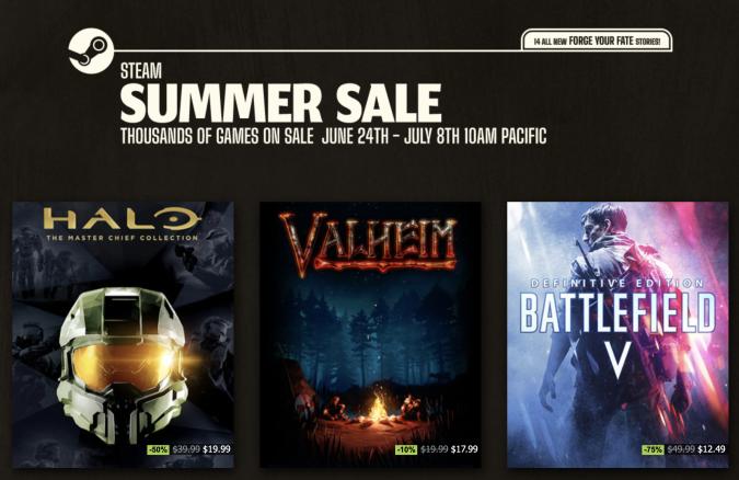 Začela se je Steamova poletna razprodaja
