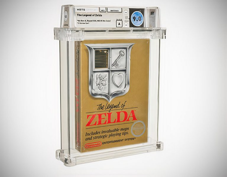 Originalno zapakirana The Legend of Zelda kartuša se trenutno trži za več kot 100.000 $