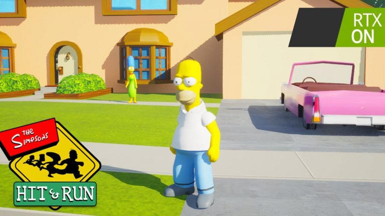 Igra The Simpsons: Hit & Run dobila ljubiteljsko predelavo v pogonu Unreal Engina 5