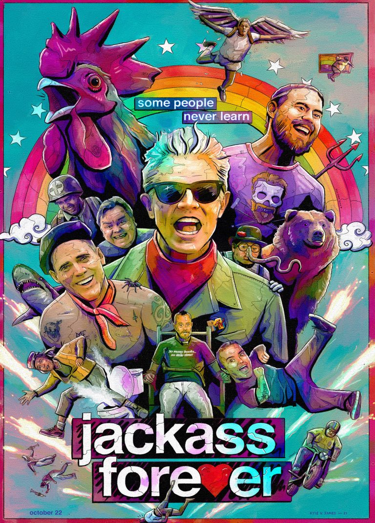 Jackass Forever (kino, Paramount+)