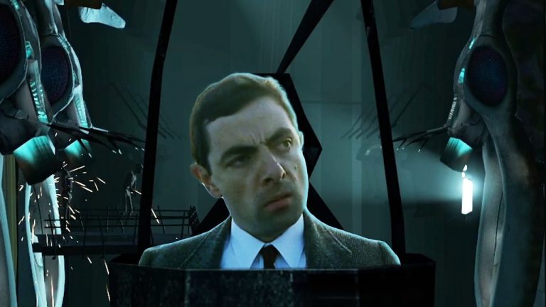 Mr. Bean se je znašel sredi igre Half-Life 2