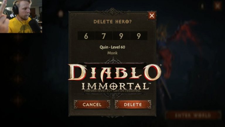 Jezen igralec Diablo Immortala zapravil 15.000 € za en dragulj in nato protestno izbrisal svoj lik in igro