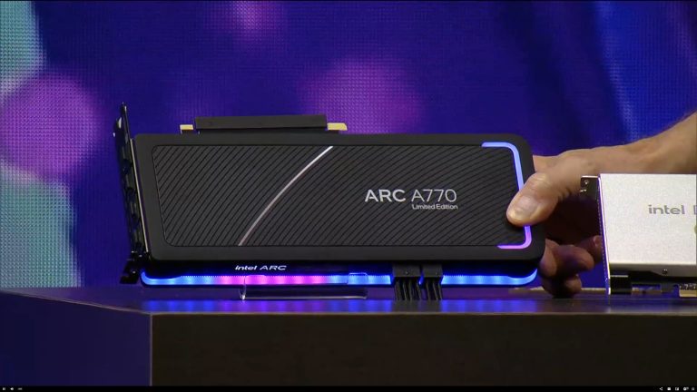 Intel najavil datum izida in ceno svoje prve grafične kartice Arc A770
