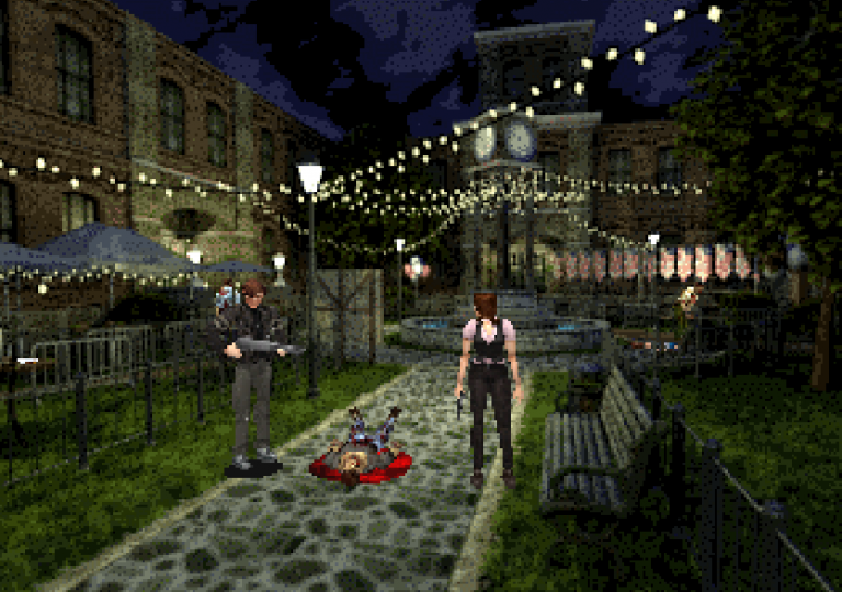 Resident Evil 6 je bil predelan v grafično podobo konzole PlayStation 1