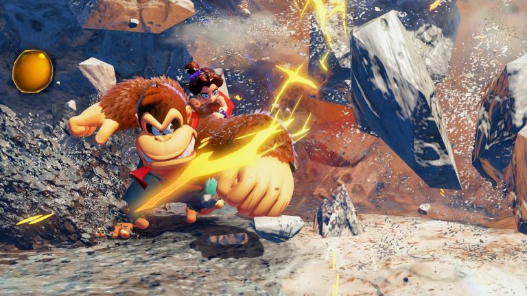 Donkey Kong Bananza bo vseboval impresiven sistem uničevanja terena