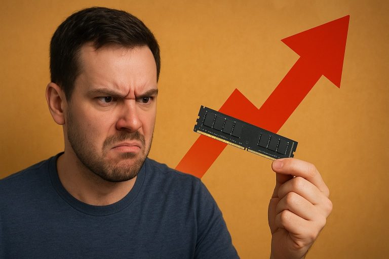 Cene pomnilnika so poletele v nebo